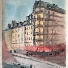 Il mio progetto del corso: Disegno architettonico con acquerello e inchiostro. Projekt z dziedziny Sketching,  R, sunek, Malowanie akwarelą,  R, sunek architektoniczn, Sketchbook,  R i sunek atramentem użytkownika Marina Cattoi - 20.10.2022