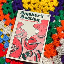 Smoker's Section Activity Journal. Design, Traditional illustration, Art Direction, Creative Consulting, Graphic Design, and Vector Illustration project by Paul Haggerty - 10.20.2022