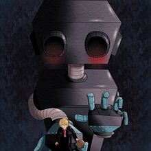 The robots are taking over. Un progetto di Illustrazione tradizionale, Business, Illustrazione editoriale, Narrativa, Pittura digitale, Disegno digitale, Comunicazione, Disegno artistico, Illustrazione digitale, Disegno, Creatività e Design di poster  di Alicia Manzanos Ferrer - 01.10.2020
