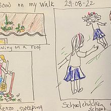 My project for course: Illustrated Life Journal: A Daily Mindful Practice. Un progetto di Belle arti, Bozzetti, Creatività, Disegno e Sketchbook di Sabrina Bland - 20.10.2022