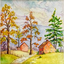 Mi proyecto del curso: Cuaderno de viaje en acuarela. Een project van Traditionele illustratie, Aquarelschilderen,  Architecturale illustratie y Sketchbook van Dayana Matute - 14.10.2022