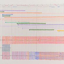 My 20(ish) Years in London!. Un proyecto de Diseño gráfico, Diseño de la información, Diseño interactivo e Infografía de Stefanie Posavec - 21.10.2022