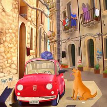 Il mio progetto del corso: Illustrazione digitale cinematografica con Photoshop . Un projet de Illustration traditionnelle, Illustration numérique , et Art conceptuel de Raffaele Tarallo - 21.10.2022