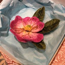 My project for course: Stumpwork Embroidery: Create 3D Ornaments . Jewelr, Design, Embroider, and Textile Design project by joeandmarymarshall - 10.21.2022