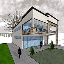 Mi proyecto del curso: Sketching arquitectónico y artístico con Procreate. Architecture, Sketching, Digital Illustration, Digital Architecture, and Architectural Illustration project by Maria Teresa Martinez - 10.21.2022
