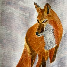 Mi proyecto del curso: Retratos expresivos de animales en acuarela. Traditional illustration, Watercolor Painting, Realistic Drawing, and Naturalistic Illustration project by Luis Sanchez Villa - 10.21.2022