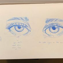 My project for course: Vibrant Portrait Drawing with Colored Pencils. Desenho, Desenho de retrato, Sketchbook, e Desenho com lápis de cor projeto de Monika T - 21.10.2022