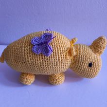 Mi amigurumi rinoceronte curso: Diseño y creación de amigurumis. Arts, Crafts, To, Design, Fiber Arts, Crochet, Amigurumi, Textile Design, and DIY project by Maria Neried Romero Esquivel - 10.18.2022