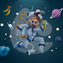 Meu projeto do curso: Criação de personagens 3D com Blender . Un progetto di 3D, Character design, Modellazione 3D, Character design 3D e Progettazione 3D di pedrotavares474 - 22.10.2022