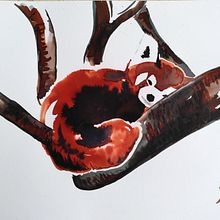 Mijn project van de cursus: Experimentele aquareltechnieken voor beginners. Un projet de Illustration traditionnelle, Beaux Arts, Aquarelle et Illustration naturaliste de Masja van de Ven - 22.10.2022