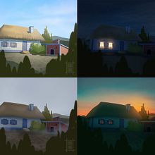 My project for course: Lighting Principles for Digital Painting. Un progetto di Illustrazione tradizionale, Illustrazione digitale e Pittura digitale di Oleksandra Duka - 08.10.2022