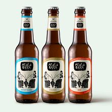 ALULU BEER Ein Projekt aus dem Bereich Br, ing und Identität, Grafikdesign und Logodesign von Max Sayed - 24.10.2022