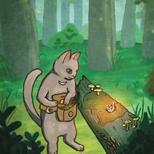 My project for course: Illustrating Fantastical Animals with Procreate. Traditional illustration, Character Design, Drawing, Digital Illustration, Stor, telling, and Narrative project by Anna Davy - 10.22.2022