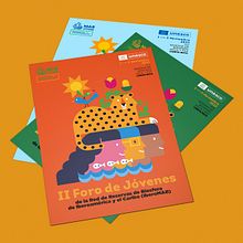 UNESCO Foro de Jóvenes 2022. Traditional illustration, Art Direction, Br, ing, Identit, and Graphic Design project by Del Hambre - 10.24.2022