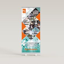 Rollup para exposiciones y ferias. Design, Photograph, Graphic Design, and Photo Retouching project by Tanya - 10.24.2022