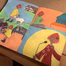 Mein Abschlussprojekt für den Kurs: Figurenentwicklung durch Beobachtungszeichnen. Een project van Traditionele illustratie, Ontwerp van personages,  Tekening y Sketchbook van Manuela - 24.10.2022