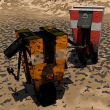 Modelado Claptrap - Saga Borderlands. Un projet de Modélisation 3D de Darius Ionut Abrudan - 25.10.2022
