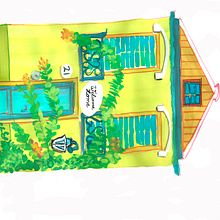 Mi proyecto del curso: Técnicas de gouache para ilustración en sketchbook. Traditional illustration, Sketching, Creativit, Drawing, Watercolor Painting, Sketchbook, and Gouache Painting project by Doris Strübing - 10.25.2022