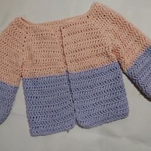 Mi proyecto del curso:  Top-down: prendas a crochet de una sola pieza. Fashion Design, Fiber Arts, DIY, Crochet, and Textile Design project by ALLANA TRUJILLO - 06.14.2021