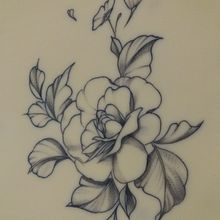 Il mio progetto del corso: Tatuaggio botanico con puntinismo con macchinetta a bobina. Traditional illustration, Tattoo Design, and Botanical Illustration project by jova_stoicevic - 10.25.2022