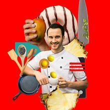 Chef Adaptación . Photomontage, and Design project by Nery Castillo - 04.19.2022