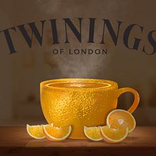 Taza Naranja. Photomontage project by Nery Castillo - 09.05.2022
