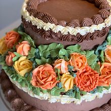 My project for course: Decorative Buttercream Flowers for Cake Design. Design, and DIY project by พิชญ์สินี หอมนาน - 10.25.2022