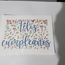 Tarjeta de cumpleaños. Projekt z dziedziny Trad, c, jna ilustracja, T i pografia użytkownika Teresa Campos - 26.10.2022