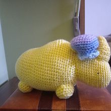 Mi proyecto del curso: Diseño y creación de amigurumis . Arte și meșteșuguri, Design de jucării, Arte din fibre, DIY, Croșetat, Amigurumi și Design textil de thalia216 - 10.26.2022