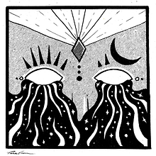 Cosmic visions. Un progetto di Illustrazione tradizionale di Talita Conde - 26.10.2022