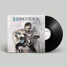 "21" | CD y Vinilo | Dani de Morón. Graphic Design, and Product Design project by Alicia Díaz - 03.20.2018