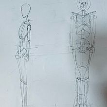 Mi proyecto del curso: Dibujo anatómico para principiantes. Fine Arts, Sketching, Pencil Drawing, Drawing, Realistic Drawing, and Figure Drawing project by Samara Fares - 10.26.2022