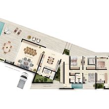 Mon projet du cours : Post-production de plans architecturaux sur Photoshop. Arquitetura, Arquitetura digital e Ilustração arquitetônica projeto de ANGE CEDRIC ANIBE - 27.10.2022