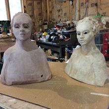 My project for course: Introduction to Clay Figurative Sculpture. Sculpture, and Fine Arts project by jamescharnley - 10.07.2022