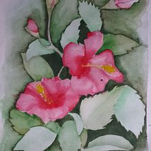 Mi proyecto del curso: Técnicas de acuarela en negativo para ilustración botánica. Traditional illustration, Watercolor Painting, and Botanical Illustration project by Eliza Salas - 10.27.2022