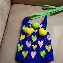 Mi proyecto del curso: Tapestry: técnica de crochet para dibujar con hilos. Een project van Ontwerp van accessoires, Patroonontwerp, Textiel, DIY, Haken y Textielontwerp van Cleopatra - 27.10.2022