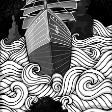 Blanco y negro digital . Un projet de Illustration traditionnelle et Illustration numérique de luciuspicture - 27.10.2022