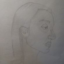 Mi proyecto del curso: Sketchbook de retrato: explora el rostro humano. Sketching, Drawing, Portrait Drawing, Artistic Drawing, and Sketchbook project by coniv2301 - 10.28.2022