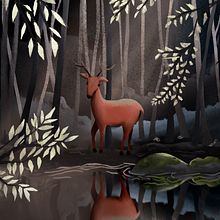 My project for course: Atmospheric Scenes in Procreate: Paint with Color and Light Ein Projekt aus dem Bereich Traditionelle Illustration und Digitale Illustration von Amyrah Zulkefli - 28.10.2022
