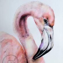 Miz Flamingo Ein Projekt aus dem Bereich H, werk, Traditionelle Illustration und Bildende Künste von janh2150 - 26.10.2022