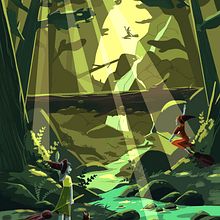 My project for course: Fantastical Illustrations with Procreate. Traditional illustration, Digital Illustration, and Digital Drawing project by Libre de Lobos - 10.28.2022