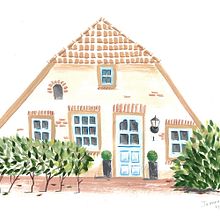 My project for course: Gouache Techniques for Sketchbook Illustration. Creativit, Drawing, Watercolor Painting, Sketchbook, and Gouache Painting project by Ivonne Wierink - 10.28.2022