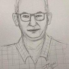 My project for course: Intro to Portrait Sketching: Draw in Real-Time. Sketching, Drawing, Portrait Drawing, Ink Illustration, and Colored Pencil Drawing project by Tomasz Jarzebowski - 10.29.2022