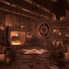 Meu projeto do curso: Criação de cenários 3D com Maya a partir do zero Ein Projekt aus dem Bereich 3D, 3-D-Modellierung und 3-D-Design von Carolina Viana - 20.10.2022
