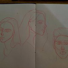 Mi proyecto del curso: Sketchbook de retrato: explora el rostro humano. Un progetto di Bozzetti, Disegno, Disegno di ritratti, Disegno artistico e Sketchbook di mariaagustinabergero - 29.10.2022