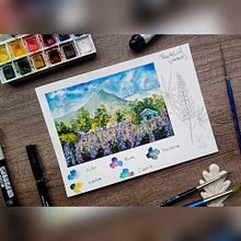 Mi proyecto del curso: Cuaderno de viaje en acuarela by @artexmeraki. Projekt z dziedziny Trad, c, jna ilustracja, Malowanie akwarelą,  R, sunek architektoniczn i Sketchbook użytkownika Lara Ponce - 28.10.2022