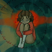 Self expressionism. Projekt z dziedziny Trad, c i jna ilustracja użytkownika Ann Tsvetkova - 29.10.2022