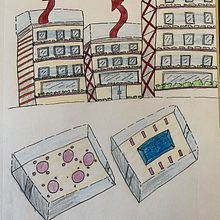 My project for course: Architectural Drawing: From Imagination to Conceptualization. Architecture, Sketching, Drawing, and Architectural Illustration project by Emily Barry - 10.29.2022