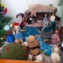 El pesebre, mi primer proyecto.. Un proyecto de Crochet y Diseño de Beatriz González - 29.10.2022