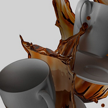 Modelo 3D Tazas Café. Un proyecto de 3D, Publicidad y Diseño de Rafa Tovar Rodríguez - 29.10.2022